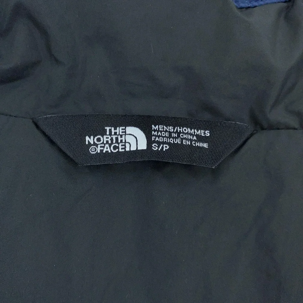The North Face Harway Jacket Mens Small Blue Quilted‎ Insulated Full Zip Outdoor